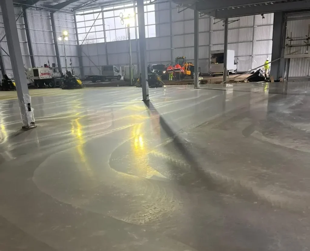 Concrete finishing service in UK