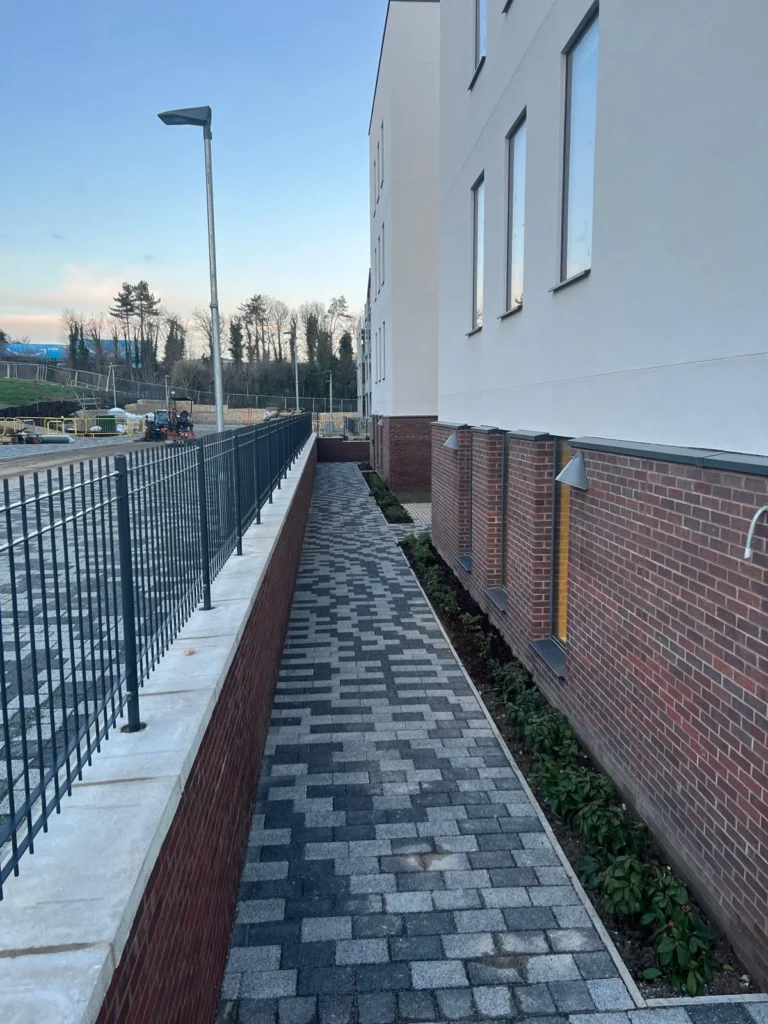 Jas2 Construction LTD team working on a building project site in the UK